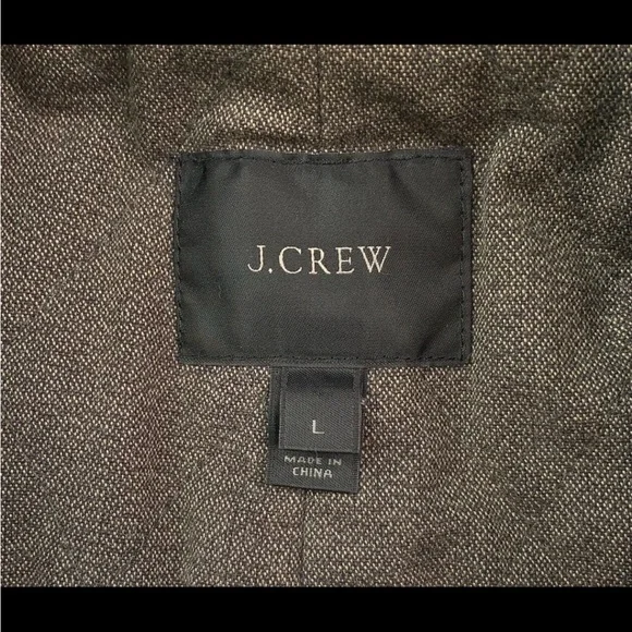 J.Crew 100% Wool Peacoat – Olive Green (L) | Classic Warm Heavyweight Coat - Picture 11 of 11